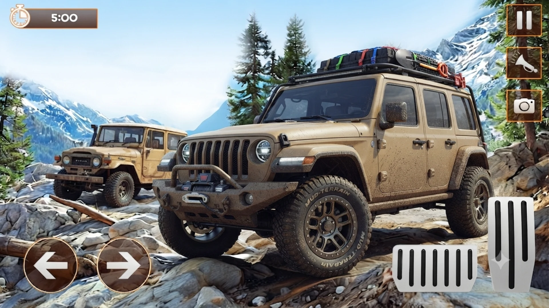 SUV Offroad: 4x4 Jeep Sim screenshot